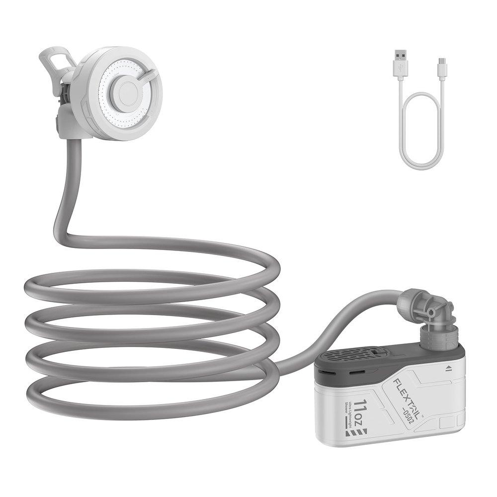 CampFlow Turbo Dual-Speed High-Flow Camping Shower Pump