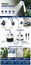CampFlow Mini Rechargeable Camping Shower Pump image 2