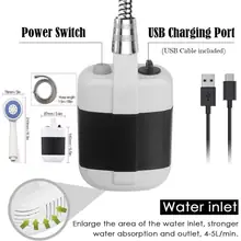 CampFlow Mini Rechargeable Camping Shower Pump image 7