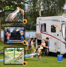 CampFlow 4X 4-in-1 Rechargeable Camping Shower Pump image 5