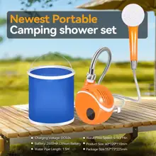 CampFlow 4X 4-in-1 Rechargeable Camping Shower Pump image 7