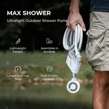 CampFlow Turbo Dual-Speed High-Flow Camping Shower Pump image 14
