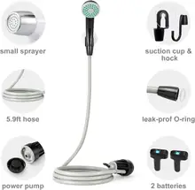 CampFlow Go Rechargeable Portable Camping Shower image 2